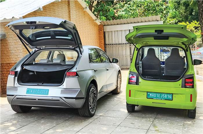 MG Comet long term boot with Hyundai Ioniq 5